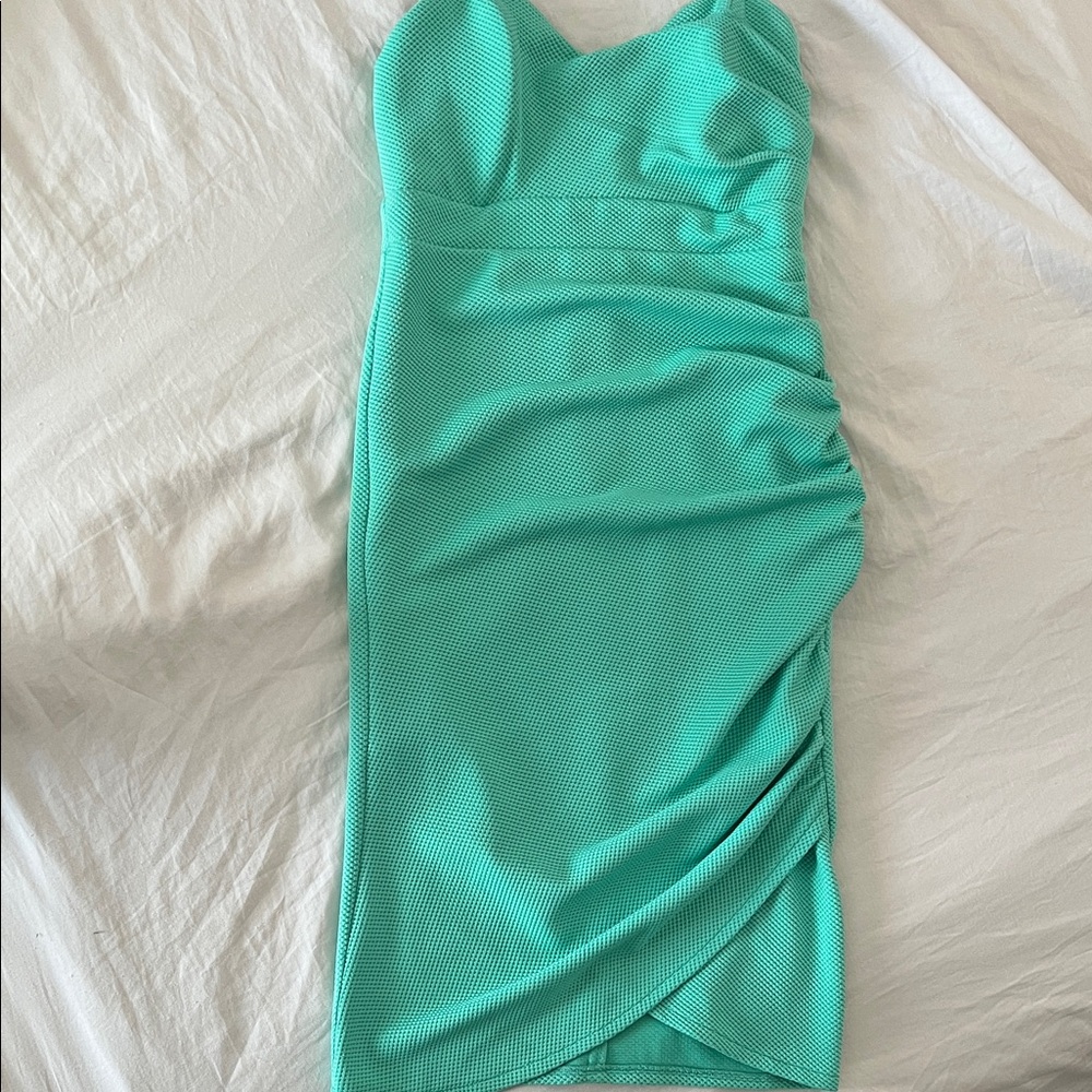 Elegant Turquoise Dress